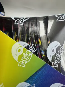 Pokemon PHANTASMAL FLAMES Dollar Tree Blister Pack SEALED CASE 12 PACKS + PROMOS - Image 5