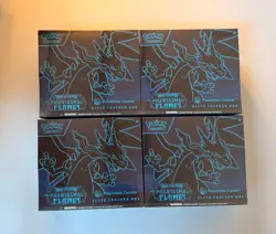 x4 Phantasmal Flames Pokemon Center Elite Trainer Box ETB - OPEN CASE - Image 1