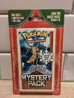 Pokemon Mystery Pack Sealed Seeded 1:10. EX Crystal Guardians Vintage Packs - Image 1