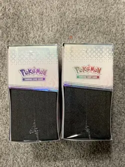 Pokemon Scarlet & Violet: Prismatic Evolutions Sealed Elite Trainer Box LOT of 2 - Image 3