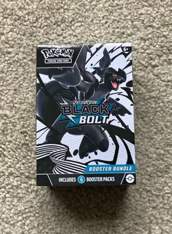 Pokemon TCG Scarlet & Violet Black Bolt Booster Bundle - BRAND NEW AND SEALED - Image 1