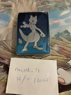 Pokemon Go TCG Card SEALED New Pack Of 65 Mewtwo Sleeves ETB - Image 1