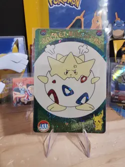 1999 Vintage Pocket Monsters Vending Prism - Angry Togepi #333 - Sandshre TV - Image 1