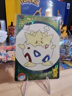 1999 Vintage Pocket Monsters Vending Prism - Angry Togepi #333 - Sandshre TV - Image 2