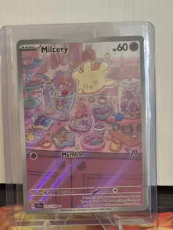 Milcery 152/142 Stellar Crown Illustration Rare Pokemon TCG NM - Image 1