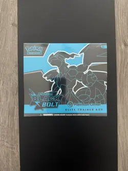 Pokemon Center Exclusive Black Bolt Elite Trainer Box ETB Sealed Ship TODAY - Image 1