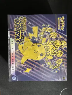 Pokemon TCG Scarlet and Violet Surging Sparks Elite Trainer Box ETB New/Sealed - Image 1