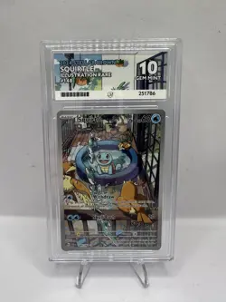 Pokemon Squirtle Stellar Crown 148/142 Ace 10 Gem Mint - Image 1