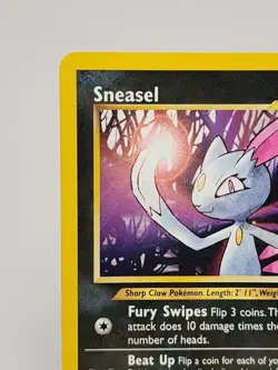 Sneasel Neo Genesis set Pokemon Card 25/111 Excellent Condition - Image 2