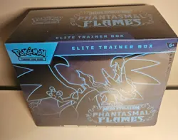 Pokemon TCG Mega Phantasmal Flames ETB Elite Trainer Box - New Sealed - Image 2