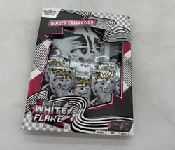 Pokemon TCG Scarlet & Violet White Flare Binder Collection - Image 1