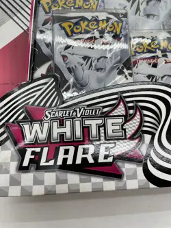Pokemon TCG Scarlet & Violet White Flare Binder Collection - Image 2