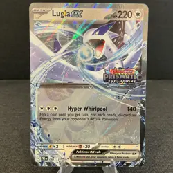 Lugia ex 082/131 Prismatic Evolutions Stamped Promo Holo Pokemon TCG Card - Image 1