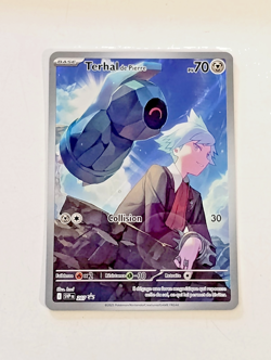 CARTE POKEMON FULL ART BLACK STAR TERHAL DE PIERRE PROMO SVP 207 FR NEUVE NM - Image 1