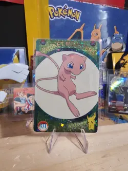 1999 Vintage Pocket Monsters Vending Prism - Mew Stamped #331 - Pikachu Togepi - Image 5