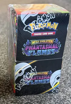 Pokemon Phantasmal Flames Half Booster Box (18 Packs) - New & Sealed ✅🚚 - Image 1
