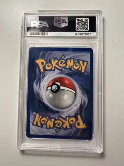 Pokemon Pikachu TCG Black Star Promo #26 2001 Snap PSA 8 - Image 2