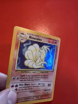 Ninetales 12/102 Holo Pokemon TCG Base Set - Image 4