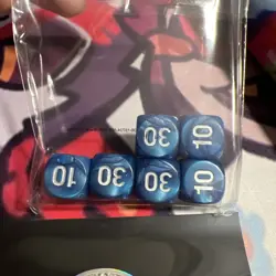 Pokemon Mega Charizard X UPC Metal Silver Coin, Play Mat, and Dice Only - Image 3