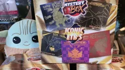 1 MYSTERY POKEMON ELITE TRAINER BOX: TOPS HITS OVER$3000 boxes retail@$325 - Image 1