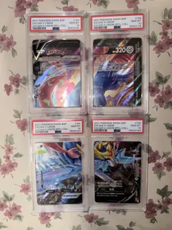 2021 Pokemon Zacian V-union Promo Set Psa 10 Complete 4 Card Lot - Image 1