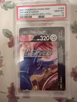 2021 Pokemon Zacian V-union Promo Set Psa 10 Complete 4 Card Lot - Image 4