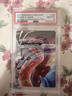2021 Pokemon Zacian V-union Promo Set Psa 10 Complete 4 Card Lot - Image 5
