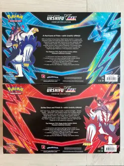 Pokemon Urshifu VMAX Premium Collection Box SINGLE & RAPID STRIKE SETS Sealed! - Image 2