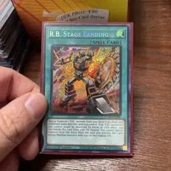 YuGiOh - R.B. Stage Landing - DUAD-EN096 - Secret Rare - 1st Edition - NM - Image 1