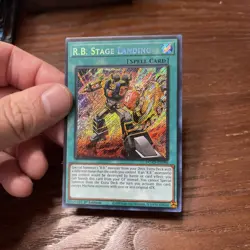 YuGiOh - R.B. Stage Landing - DUAD-EN096 - Secret Rare - 1st Edition - NM - Image 4
