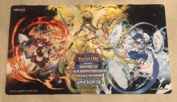 *** MIKANKO 2023 REGIONAL PLAYMAT WCQ *** KONAMI AUTHENTIC YUGIOH! - Image 1