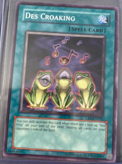 Des Croaking - CRV-EN042 - Common - Unlimited Edition Near Mint Yugioh Card - Image 1