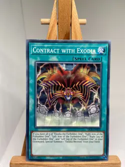 Contract With Exodia - DCR-EN031 - NM - YuGiOh - Image 1