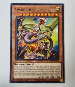 (3x) Archnemeses Eschatos - VASM-EN053 - Rare - NM - 1st Ed - Yugioh - Playset - Image 1