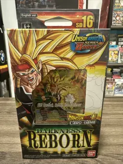Bandai Dragon Ball Super Card Game Darkness Reborn Reboot Starter Deck SD16 - Image 1