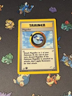 Pokemon Card Magnifier 101/105 Neo Destiny FIRST EDITION - (NM) - Image 1