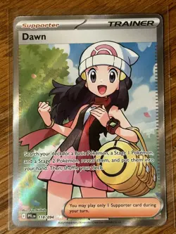 Dawn 118/094 Full Art Ultra Rare Phantasmal Flames Pokemon Card English NM 🔥 - Image 1