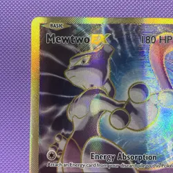 Pokemon TCG Mewtwo EX Full Art Holo Card 103/108 Evolutions NM - Image 5