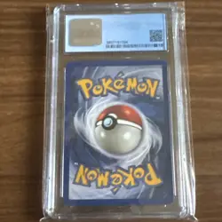 CGC Near Mint + Pokemon Card 1999 Base Set Bulbasaur 44/102 7.5 grade - Image 2
