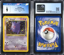Gengar 5/62 - CGC 9 - Fossil Unlimited - Pokemon Card - Image 1