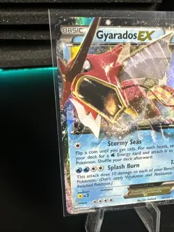 Pokemon TCG XY Breakpoint Gyarados EX Ultra Rare Holo Card 26/122 - Image 2