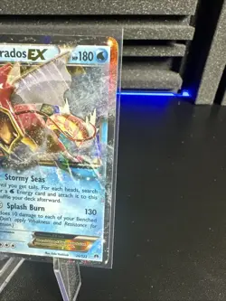 Pokemon TCG XY Breakpoint Gyarados EX Ultra Rare Holo Card 26/122 - Image 3