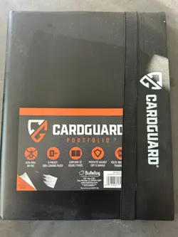 CardGuard Trading Card Portfolio Binder 20 Pages 9-Pockets Holds 360 Cards - Image 1