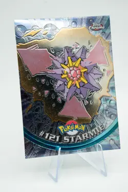 2000 Topps Chrome Pokemon Cards - Series 2 - Starmie #121 NM/LP RARE POKEMON ++ - Image 1