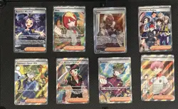 Pokemon Full Art Trainer Lot 8 Cards From Random Sets NM/M. All Cards Shown - Image 1