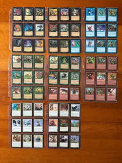 MTG - Exodus - Complete Set 143 WOTC Cards - 1998 - NM/M - Image 1