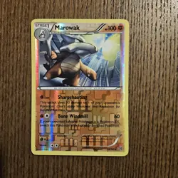 Pokemon Card TCG Marowak XY Breakthrough 78/162 Reverse Holo Rare NM 2015 - Image 1