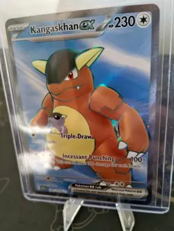 Pokemon TCG Scarlet & Violet Kangaskhan EX 190/165 Ultra Rare Full Art Holo Card - Image 1