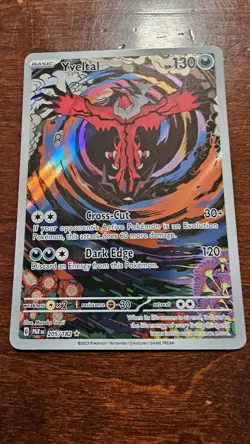 Yveltal 205/182 Scarlet & Violet Paradox Rift Pokemon TCG Card - Image 1