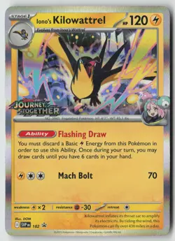 Iono's Kilowattrel - (Prerelease) Promo SV: Scarlet & Violet Promo Cards 182 NM - Image 1
